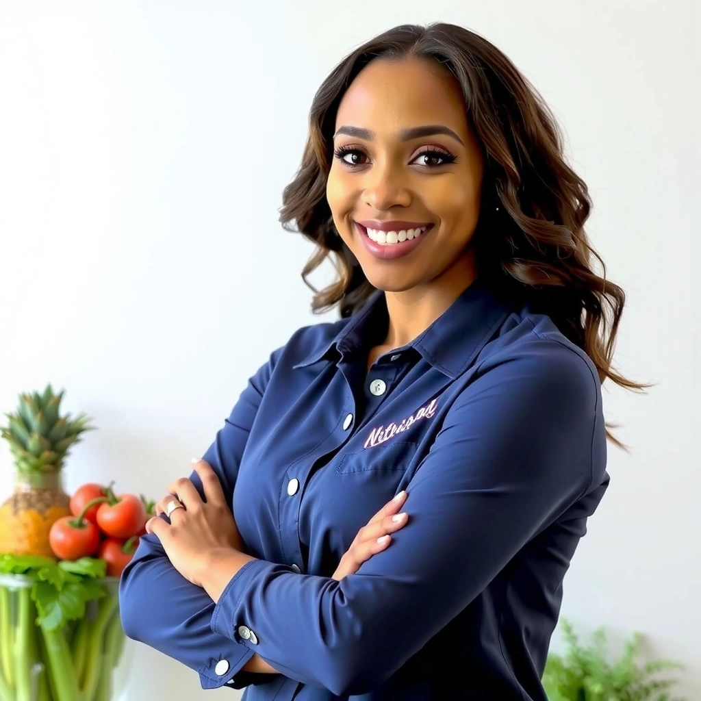 Professionelles Portrait der Ernährungsberaterin